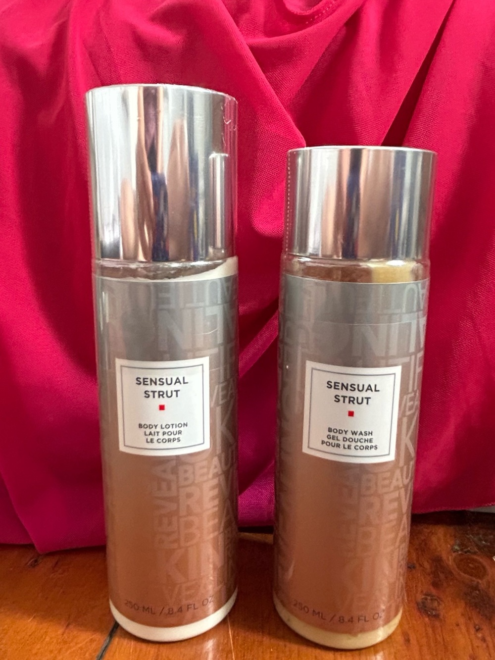 European wax center Sensual Strut Body Wash & Lotion Set new sealed